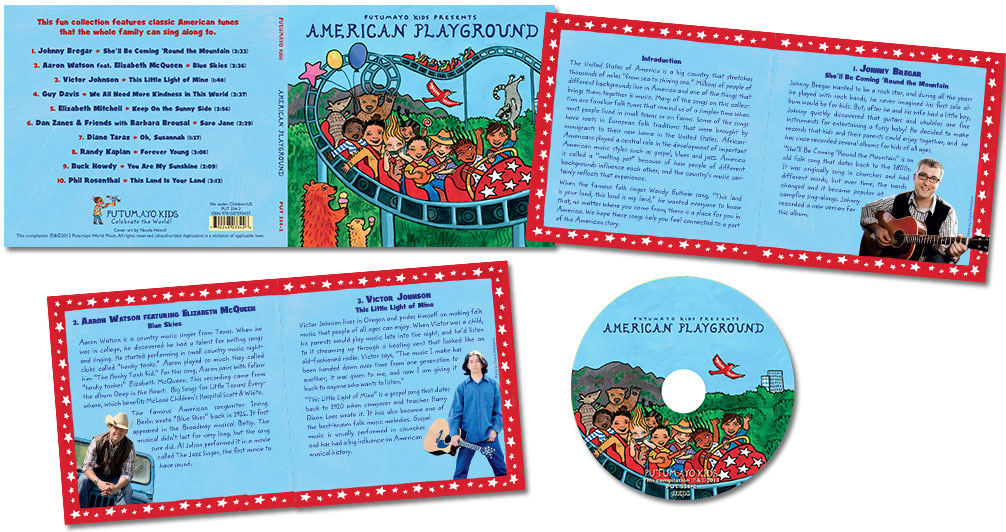 American Playground CD Packaging