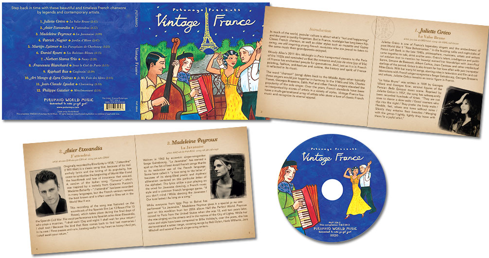PWM Vintage France CD Packaging
