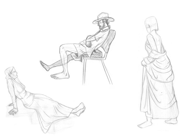 Life Drawing Clothed