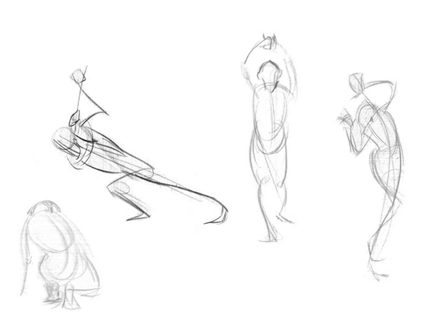 Life Drawing Gestures
