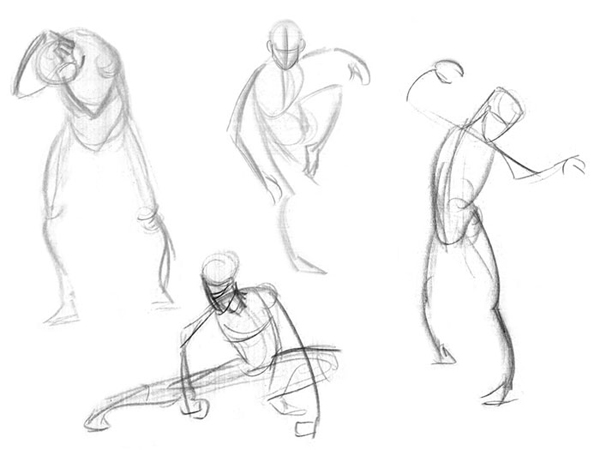Life Drawing Gestures